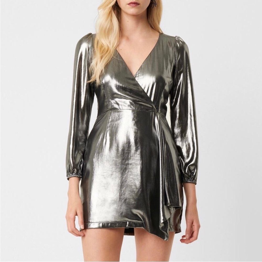 NWOT French Connection metallic dress